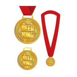 Medaile Beer King